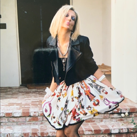 Vintage Betsey Johnson Punk Paper-doll Dress Size L - Picture 8 of 8